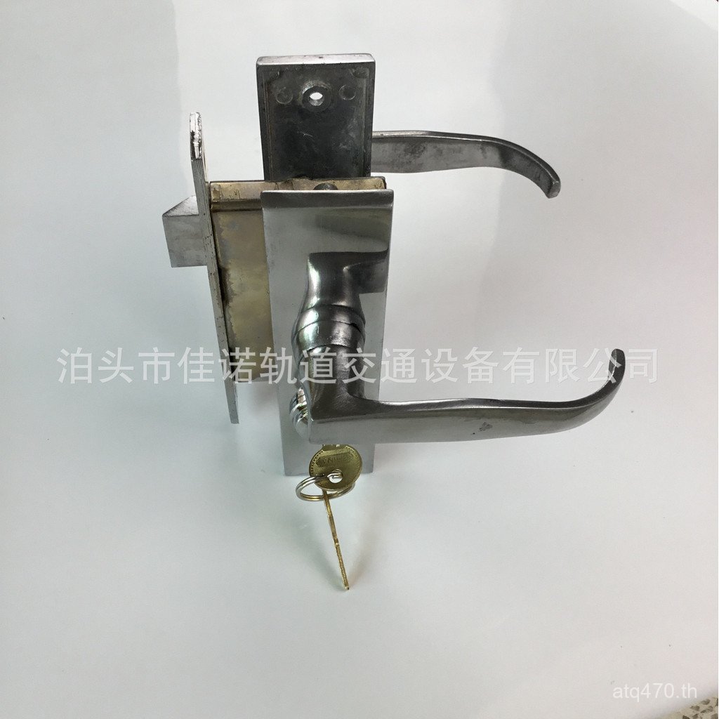 สถานีล็อครถไฟ Acquired ยามประตูล็อคประตูล็อคหนังสีเขียวอลูมิเนียมความเร็วสูงโรงพยาบาลห้างสรรพสินค้าเ