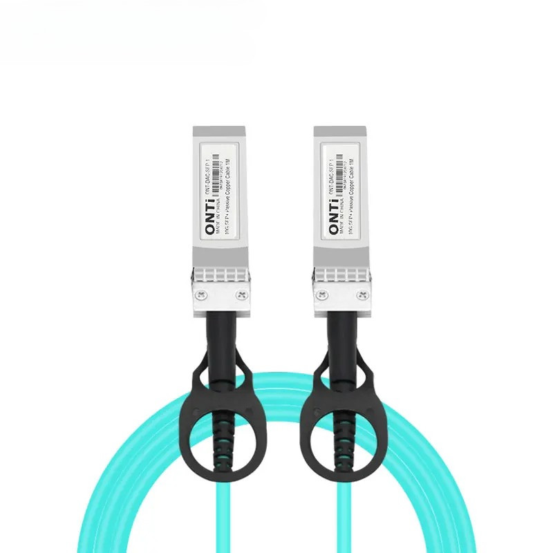 10G SFP+ AOC Cable - 10GBASE Active Optical SFP Cable , 1-100M, สําหรับ Cisco,Huawei,MikroTik,HP,Int