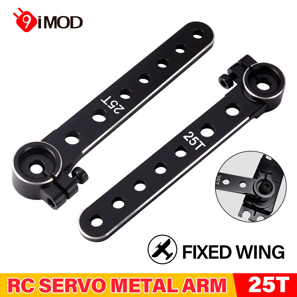 9IMOD 25T Metal Servo Horn 59mm - 25 Teeth Steering Arm | RC Fixed Wing Parts