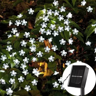 [สินค้ายอดนิยม] ไฟตกแต่ง SOLAR LED ไฟลูกแก้ว 50/100LED โซล่าเซลล์ ไฟตกแต่งสวนและกลางแจ้ง ประหยัดไฟมาก ทนแดด ทนฝน