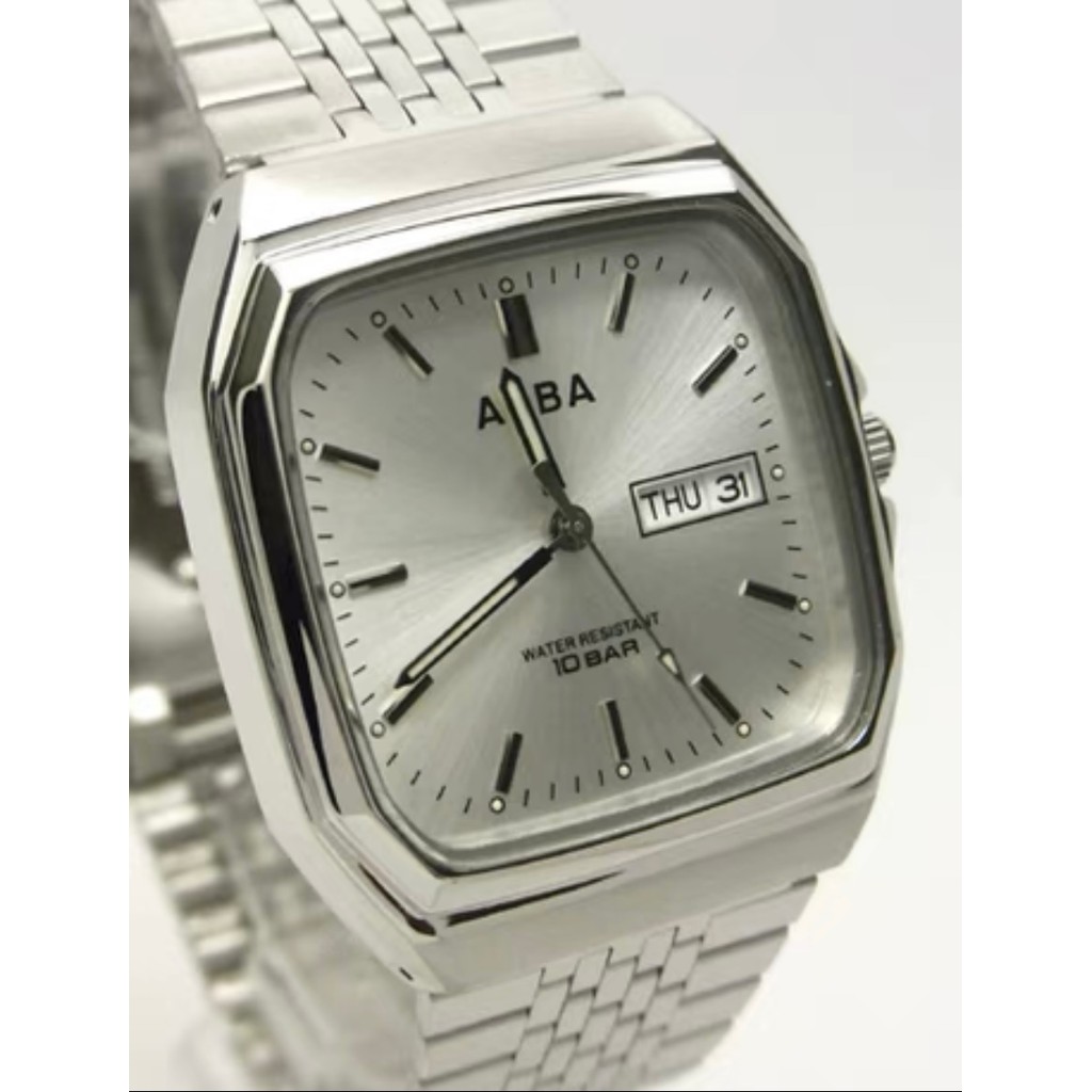 [Japan Direct Mail] ALBA ALBA Japan Korea นาฬิกาข้อมือ ALBA AIGT012 Simple Mens Gold Watch