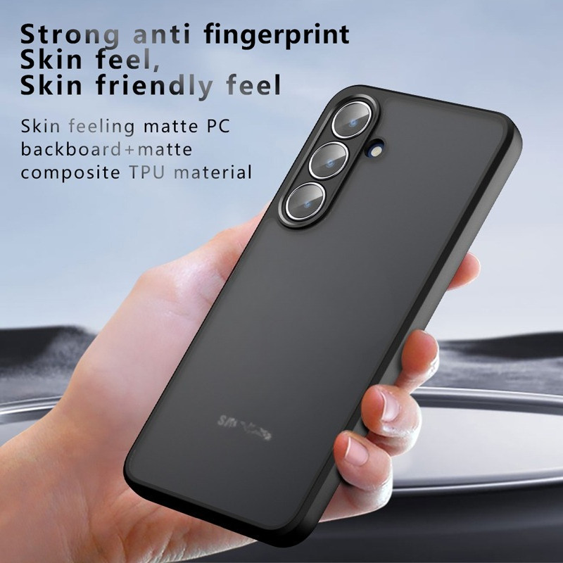 SAMSUNG เคสโทรศัพท์สําหรับSamsung Galaxy S26 Edge S25 S24 S23 FE Ultra Plus A17 A07 A56 A55 A54 A36 A35 A34 A26 A25 A24 A16 A15 A14 A06 ฝาครอบTPU Hard PC Matte Shell