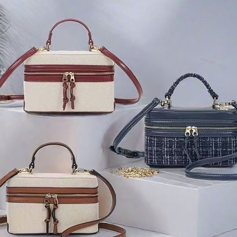 ZARA กระเป๋าสี่เหลี่ยมเล็ก สำหรับสะพายข้าง แฟชั่นใหม่สำหรับผู้หญิง