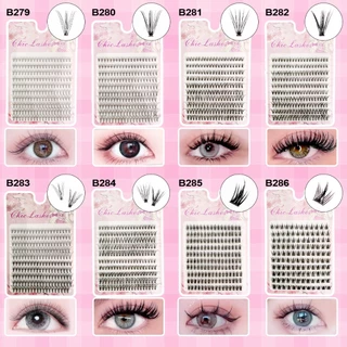 Eyelash Extension 10D/20D/30D/40D 9-16 มม.DIY ขนตาปลอมแบบช่อ สำหรับแ ขนตาปลอมแบบช่อ สำหรับแต่งหน้า ดูเป็นธรรมชาติ ใช้ซ้ำ