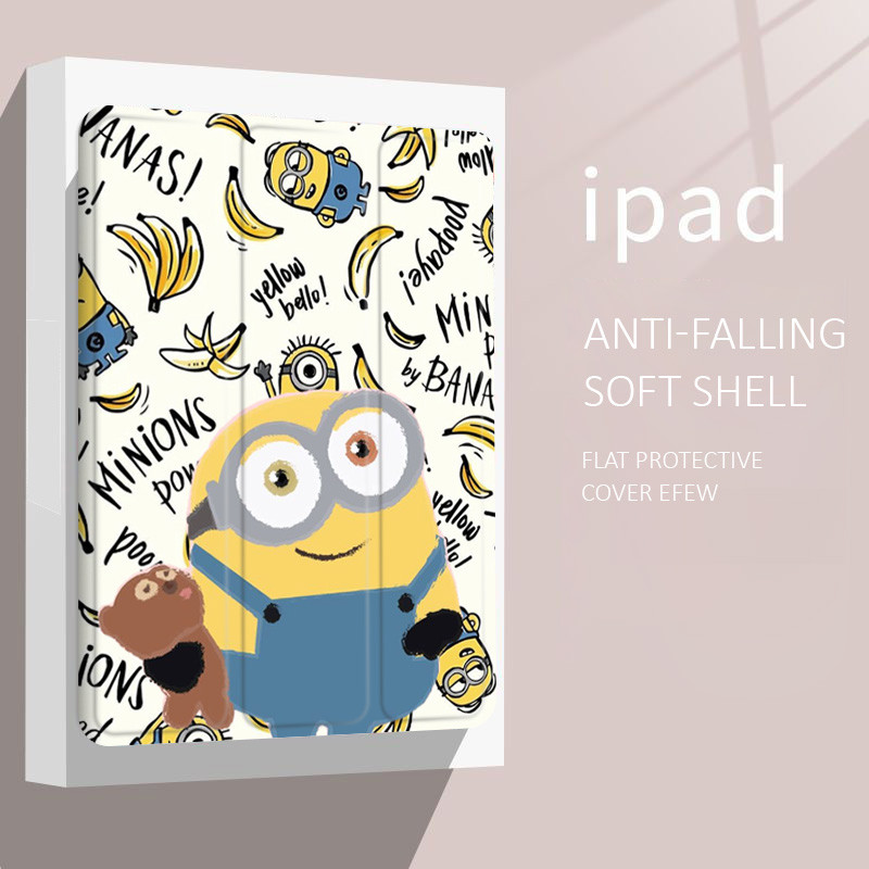 เคส air4/5/6 air7 ‌Minions mini4/5/6/7 10.2 gen7/8/9 ใหม่ air pro11 gen10 generation11 A16 เคส ipad ป้องกัน AIR M3 M5 กรณี ราคา ถูกที่สุด ดีลบีเคเค แกลเลอรีภาพที่ 7