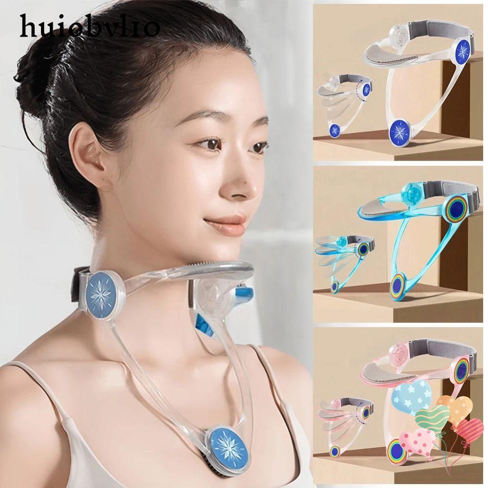 HUIOBVLTH Correctorท่าทาง,กระดูกสันหลังส่วนคอบรรเทาTPUคอรั้ง,แบบพกพาปรับคอแก้ไขพับคออุปกรณ์ฉุดสํานัก