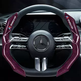 【Ready Stock】 Snap-on Car Steering Wheel Cover Simple Four Seasons Universal Non-Slip Volkswagen Steering Wheel Cover Comfortable Wear-Resistant Car Wheel Cover zben
