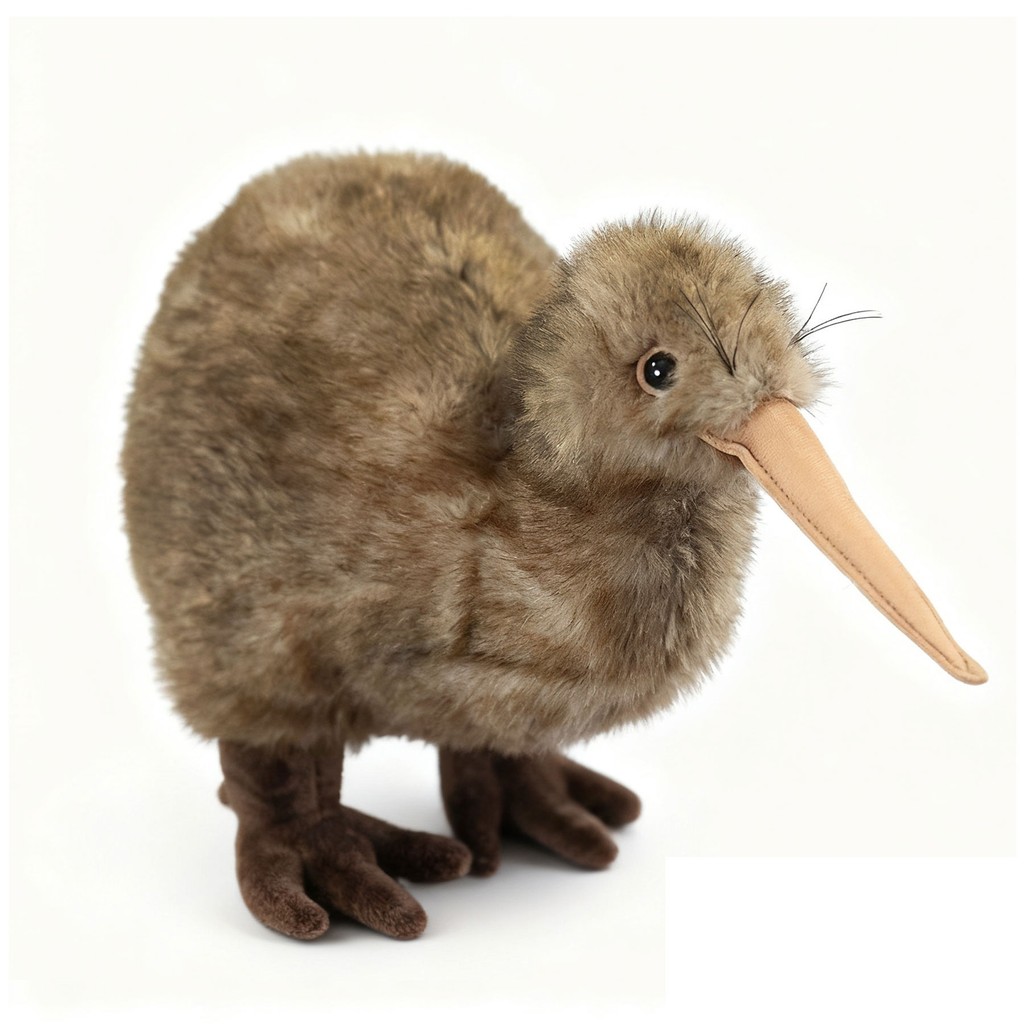 สมจริง Kiwi Bird ของเล่นตุ๊กตา,Furry Kiwi Bird ตุ๊กตาสัตว์, นุ่มปุยเหมือนจริงนกกอดของเล่นของขวัญเด็ก