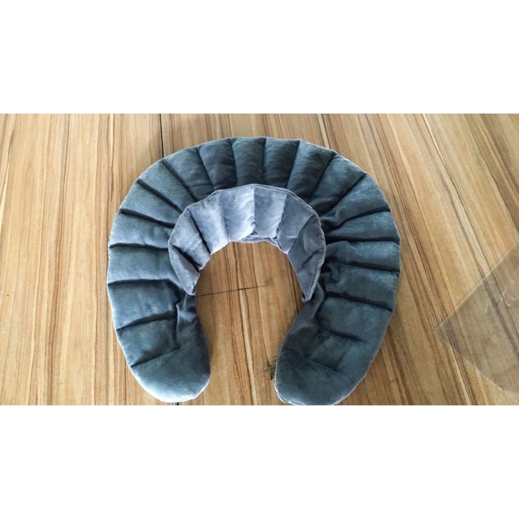 ลาเวนเดอร์ Flaxseed บีบอัดร้อนและเย็นหมอนรูปตัว U Clay Grain Headrest หมอนนอนคอหมอนปรับผู้ผลิตข้าวสา