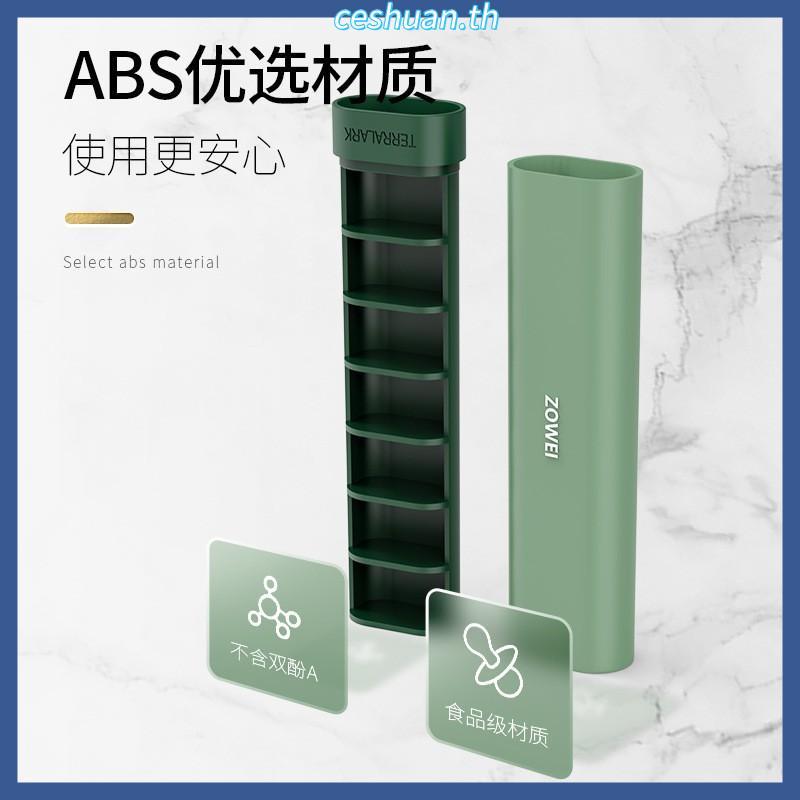 กล่องใส่ยา7วันสีตัดกันแบบพกพา/กันน้ำ/กันความชื้น/ตลับใส่ยาแบบพกพา แบบ 7 ช่อง แยกตามวัน Pill Box 7 sl