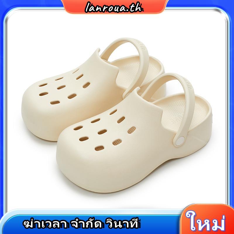 UTUNE รองเท้าแตะแพลตฟอร์ม EVA พื้นหนา กันลื่น เหมาะกับเดินชายหาดกลางแจ้ง สําหรับผู้หญิง และผู้ชาย