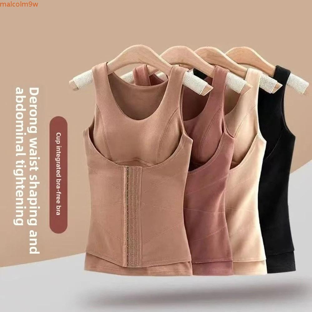 SCOPE Thermal Shapewear Camisole, Slimming แขนกุดหลังคลอด Body Shaper, 4 in 1 Slim Fit Shaping Waist