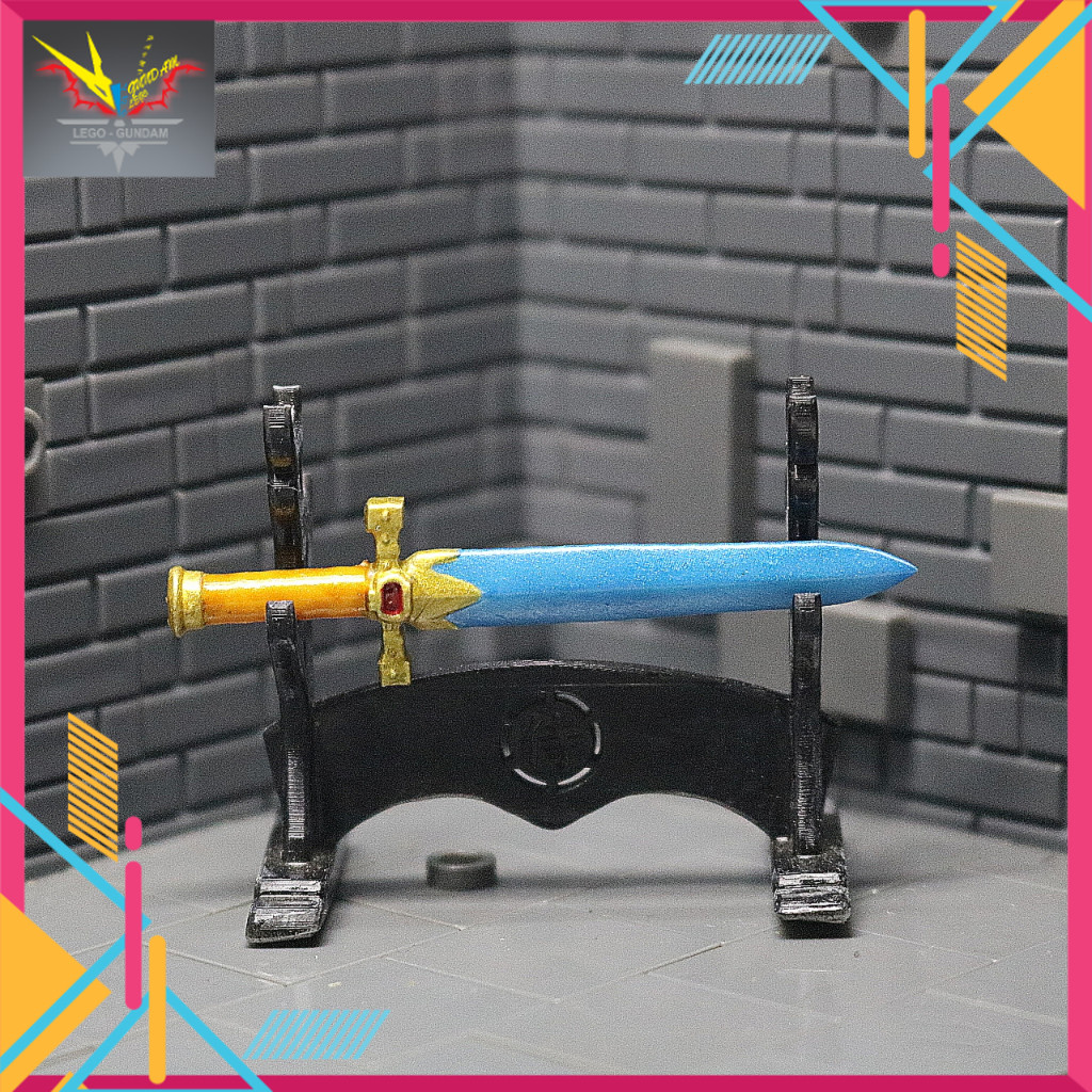 N182 Custom 3D พิมพ์อุปกรณ์เสริมเข้ากันได้กับ Lego Energy Sword