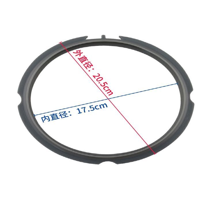 ยางซีลซิลิโคนสำหรับหม้อหุงข้าวแรงดัน Midea รุ่น WSS252MD-SS2521/PSS2501P