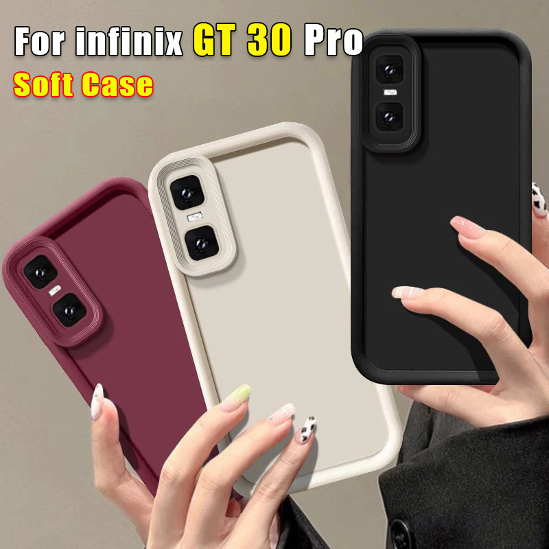ซิลิโคนเหลว Anti-fall สําหรับ infinix GT 30 Pro infinixGT30Pro 5G เคสโทรศัพท์สี่เหลี่ยมเลนส์กล้องป้องกันกันกระแทกนุ่มปกหลัง