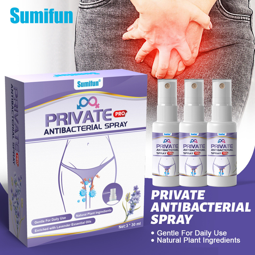 [สต๊อกพร้อม] sumifun 3 Pack Lavender Feminine Care Spray สเปรย์ทําความสะอาดโฟมดูแลส่วนตัว k50046WJG