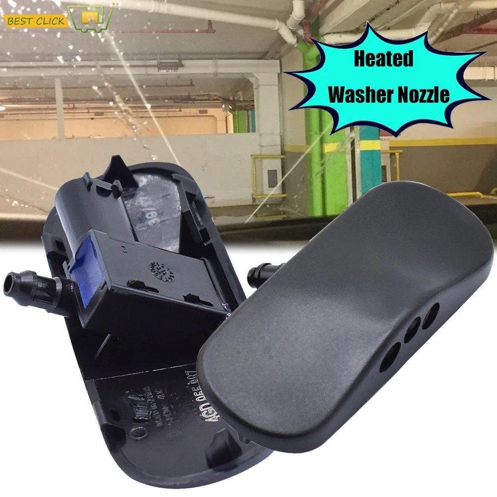 ด้านหน้ากระจกเครื่องซักผ้า Jet หัวฉีดอุ่นสําหรับ Audi A3 8V A4 B8 A5 S5 A6 S6 RS6 4F A7 4G8 A8 S8 D4