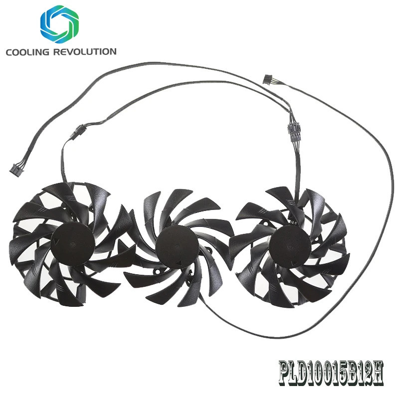 PLD10015B12H DC12V 0.55A RTX3060 Ti RTX3070 พัดลมกราฟิกสําหรับ GIGABYTE AORUS GeForce RTX 3060 Ti RT