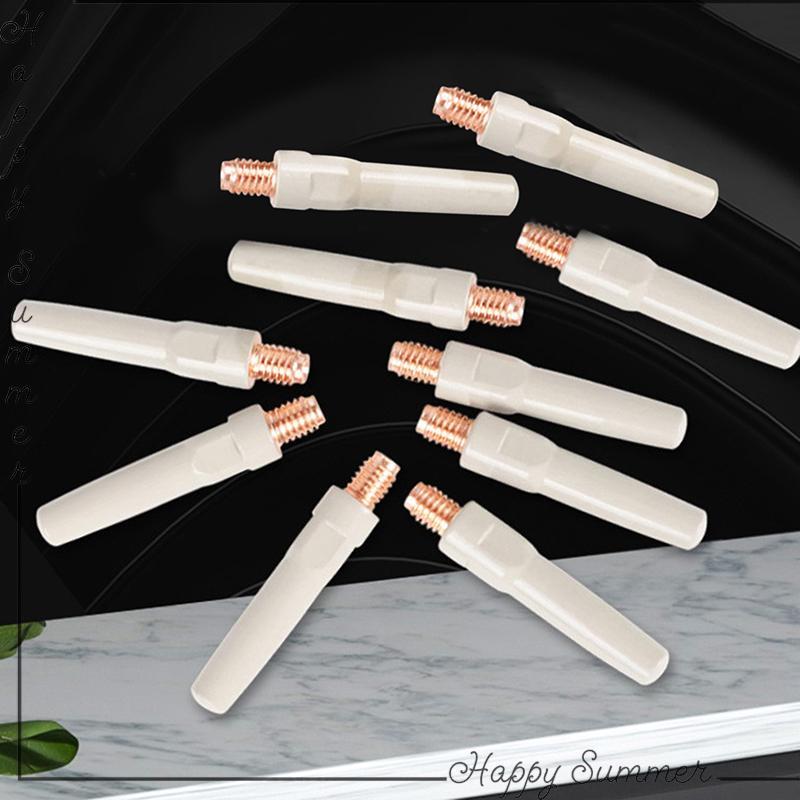 2H2Y ปลายหัวเชื่อม15AK 2ชิ้น/เซ็ต, หัวเคลือบใหม่ป้องกัน25มม. M6หัวฉีดแก๊ส0.8มม.-1.2มม.