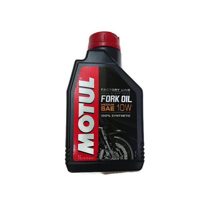 น้ำมันโช๊ค สังเคราะห์100% Motul FORK OIL FACTORY LINE 10W