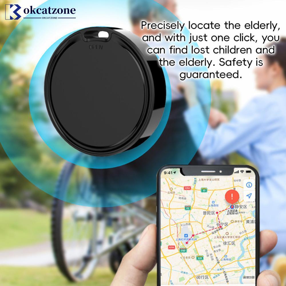 OKCATZONE iOS Android Dual System Global Tracker เด็กสัตว์เลี้ยงรถ Locator Multi-Scene กันน้ํา Anti-
