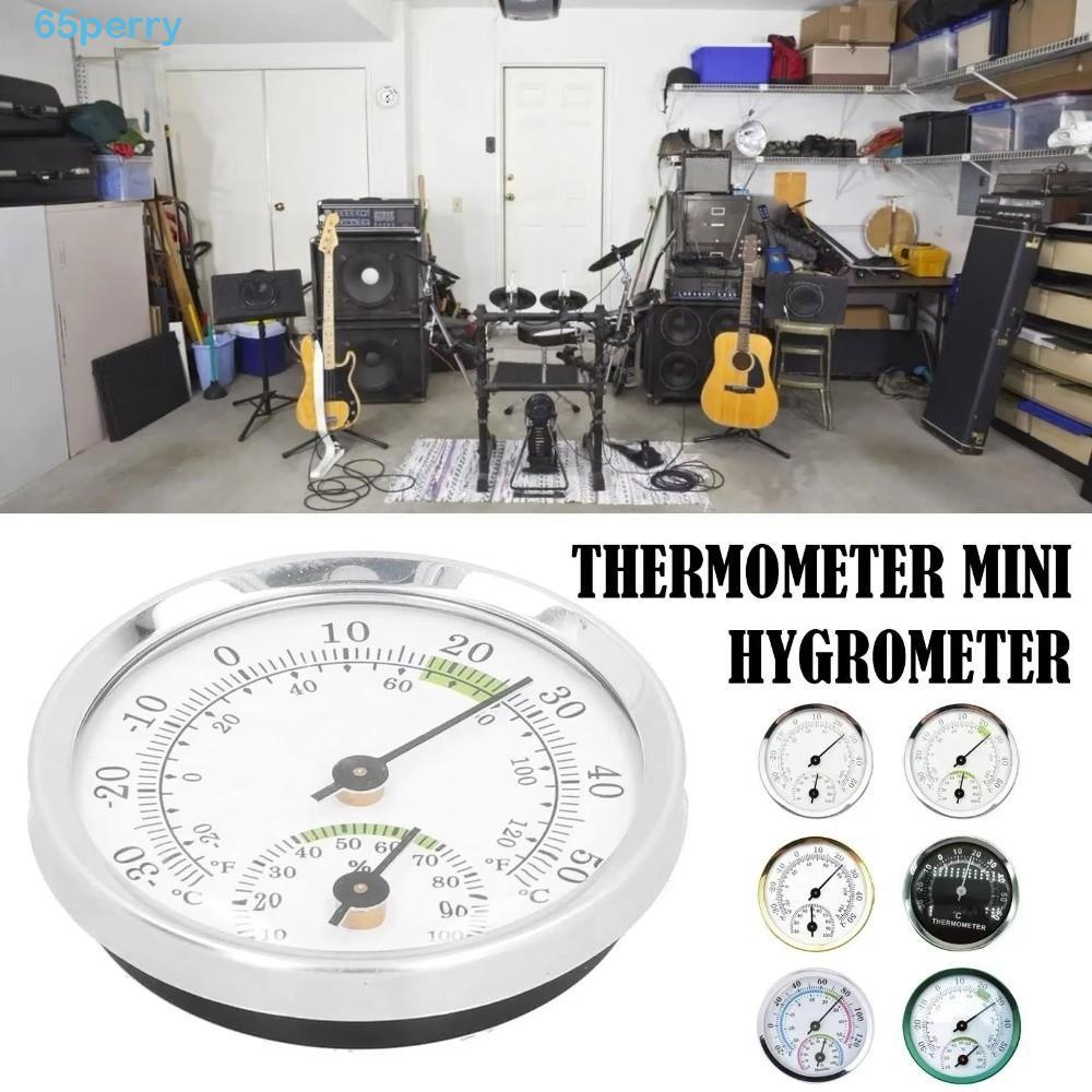 PERRY Mini Pointer Temperature เทอร์โมมิเตอร์, 2 in 1 Gauge Round Pointer Type Temperature Meter, ไม