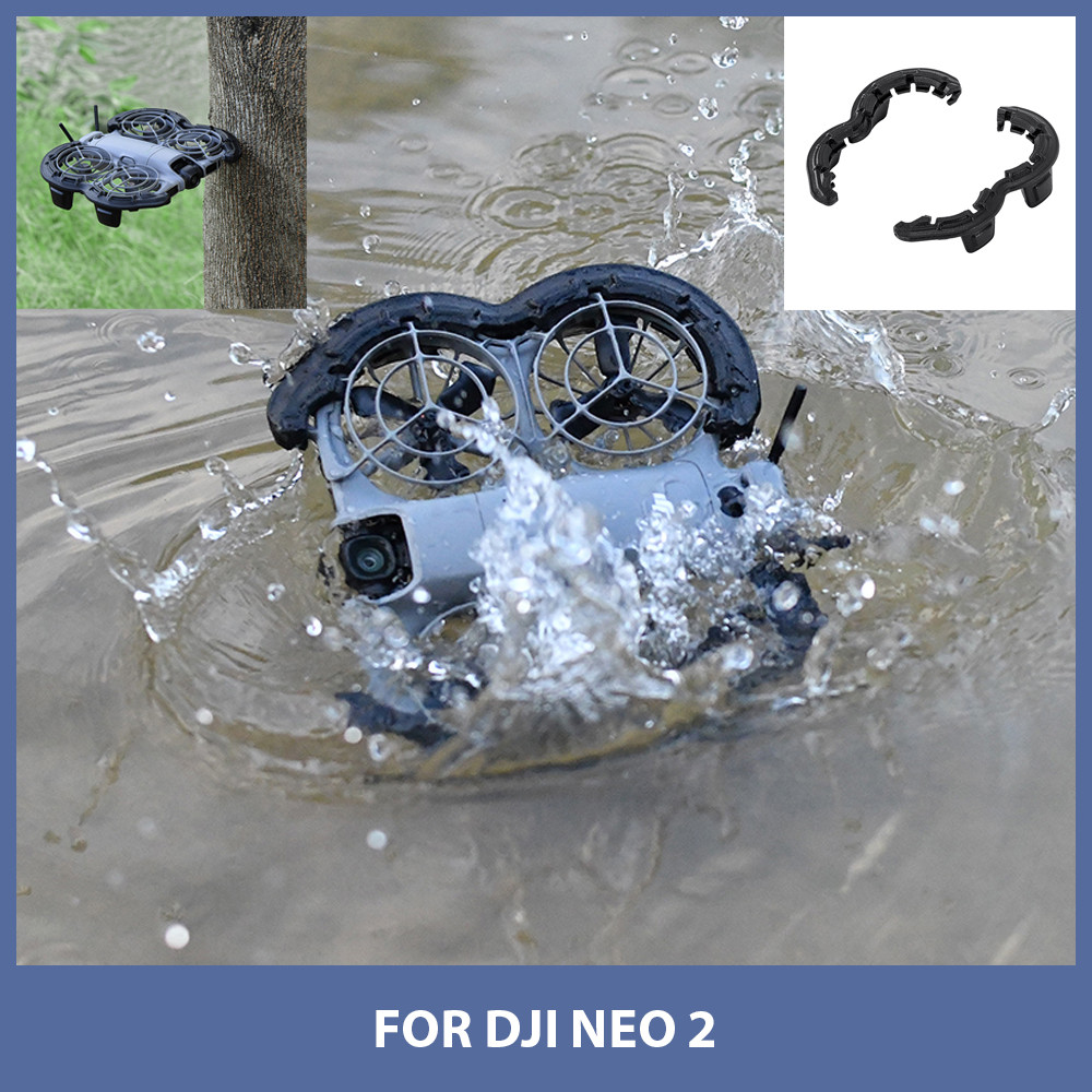  เหมาะสําหรับ DJI NEO 2 อุปกรณ์ป้องกันเฉพาะ EVA ลอยตัวแหวนป้องกันการชนกันน้ําหนักเบายกระดับโครงสร้าง