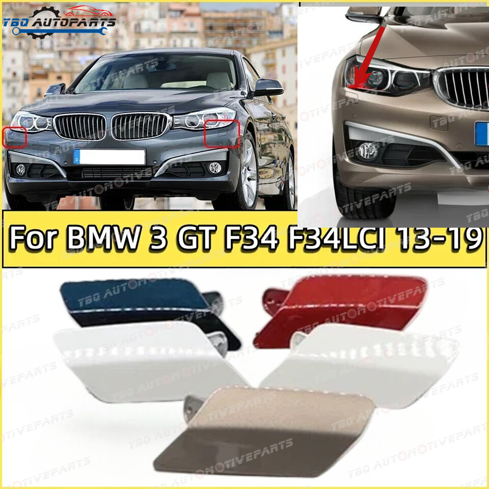 ฝาครอบหัวฉีดเครื่องซักผ้าไฟหน้าสําหรับ BMW 3 GT Gran Turismo F34 F34 2013 -2019
