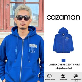 CAZAMAN เสื้อกันหนาวOVER SIZE เสื้อกันหนาวแขนยาวโอเวอร์ไซส์ …