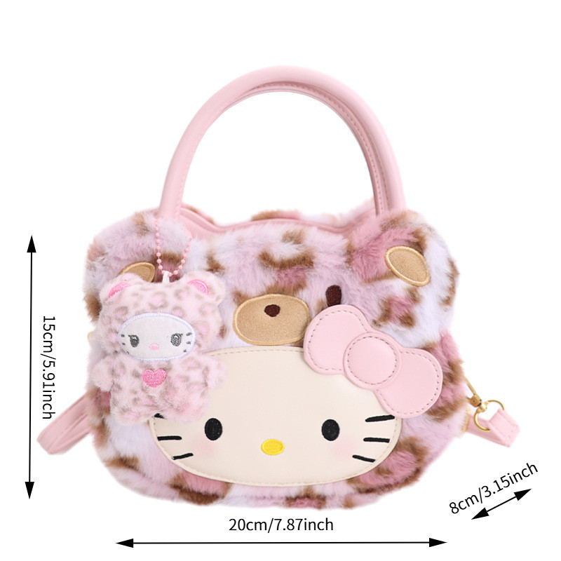 LHL BOUTIQUE  กระเป๋าถือ Hello Kitty น่ารักและเบา สไตล์แฟชั่นทันสมัย - รูปที่ 2