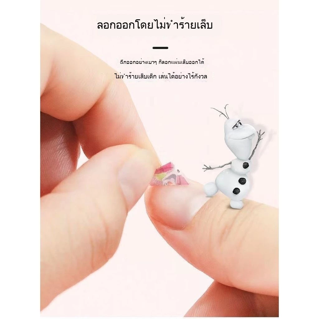 สติกเกอร์ติดเล็บเด็ก ลายสัตว์การ์ตูนเรืองแสง thumbnail 10