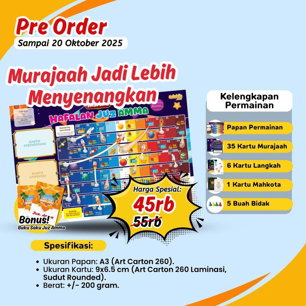 BOARD GAME Memorization Series Juz 30