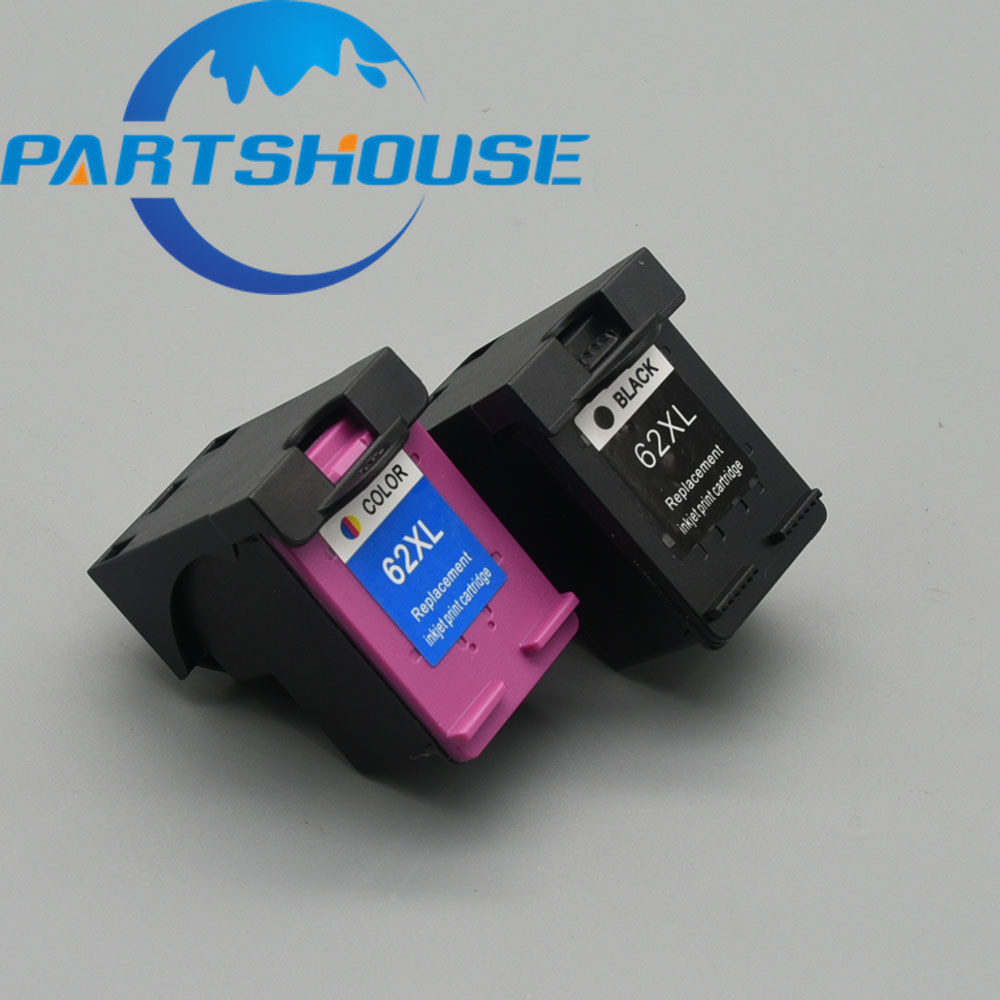 ใช้งานร่วมกับ HP 62 ตลับหมึก HP 62XL ตลับหมึก HP 62 สีดําหรือตลับหมึกสีสําหรับ OfficeJet 5740 5746 E