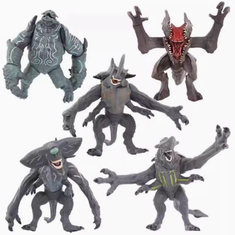 【พร้อมส่ง】pacific rim Cherno Alpha Crimson Typhoon Gipsy Dangerโมเดลหุ่นยนต์ฟิกเกอร์ ประกอบโมเดล