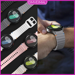 สายยางไม่มีช่องว่าง for Smartwatch Samsung Galaxy Watch FE 7 6 5 4 44 40มม. 4 6 Classic 46 42 43 47มม. 5 Proสายรัด Strap