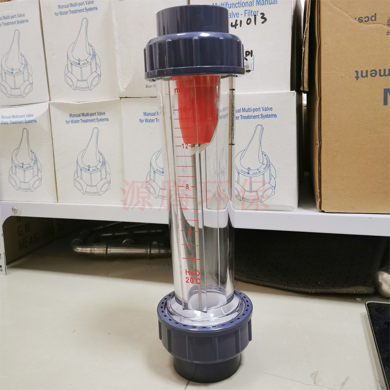 LZS-50 ชุดท่อพลาสติกโรเตอร์เครื่องวัดการไหล 1.6-16 ตัน/เวลาน้ําอุปกรณ์รักษาลอยเครื่องวัดการไหล OTDU