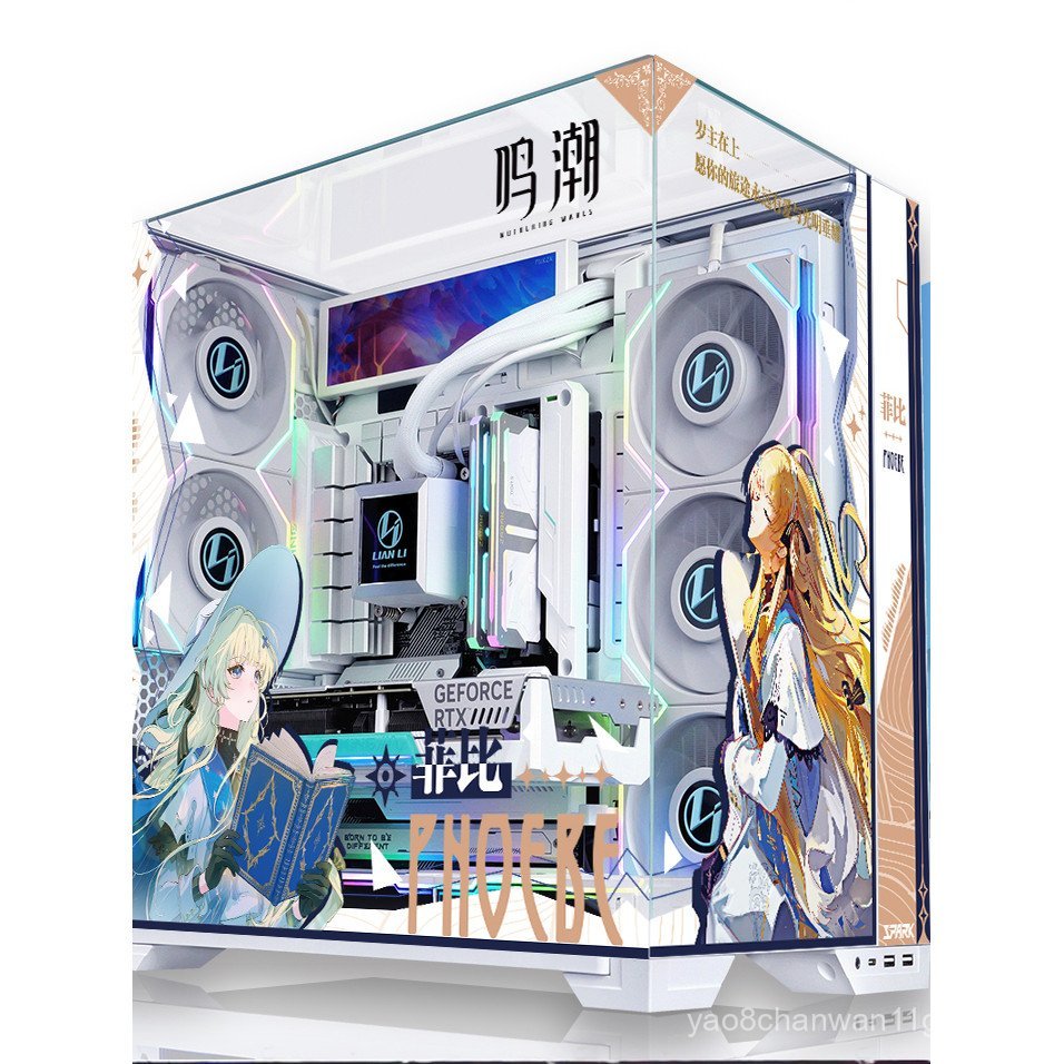 Lianli Baohaosi O11 VISION COMPACT คอมพิวเตอร์โฮสต์ Full Side Transparent Sea View Room การปรับแต่งแ