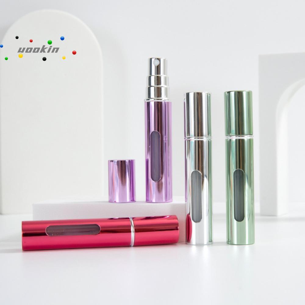 UOOKIN Atomizer Bottle, with Spray Refillable Perfume Bottle, Empty Portable Mini 10ml Spray Jar Tra