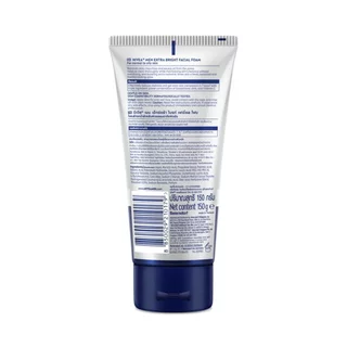 Nivea นีเวีย เมน เอ็กซ์ตร้า ไบรท์ เฟเชี่ยล โฟม 150 กรัม โฟมล้างหน้า