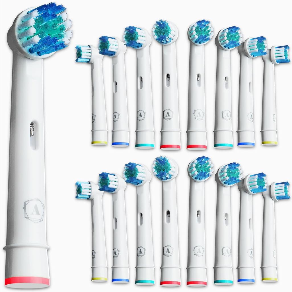 Replacement Toothbrush Heads For Oral-B Braun Electric Clean Brush Heads Refill for 7000/Pro 1000/96