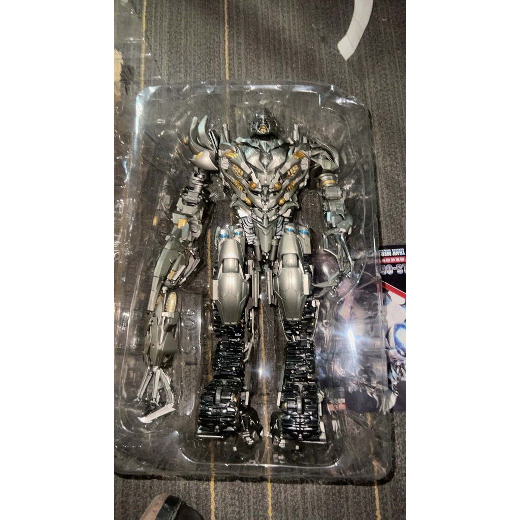 ราคาดี ส่งฟรี!Transformers to 2 LS06 Tank Megatron Alloy Model Box พูดครบ! สีสําเร็จรูป กล่องที่ยังไ