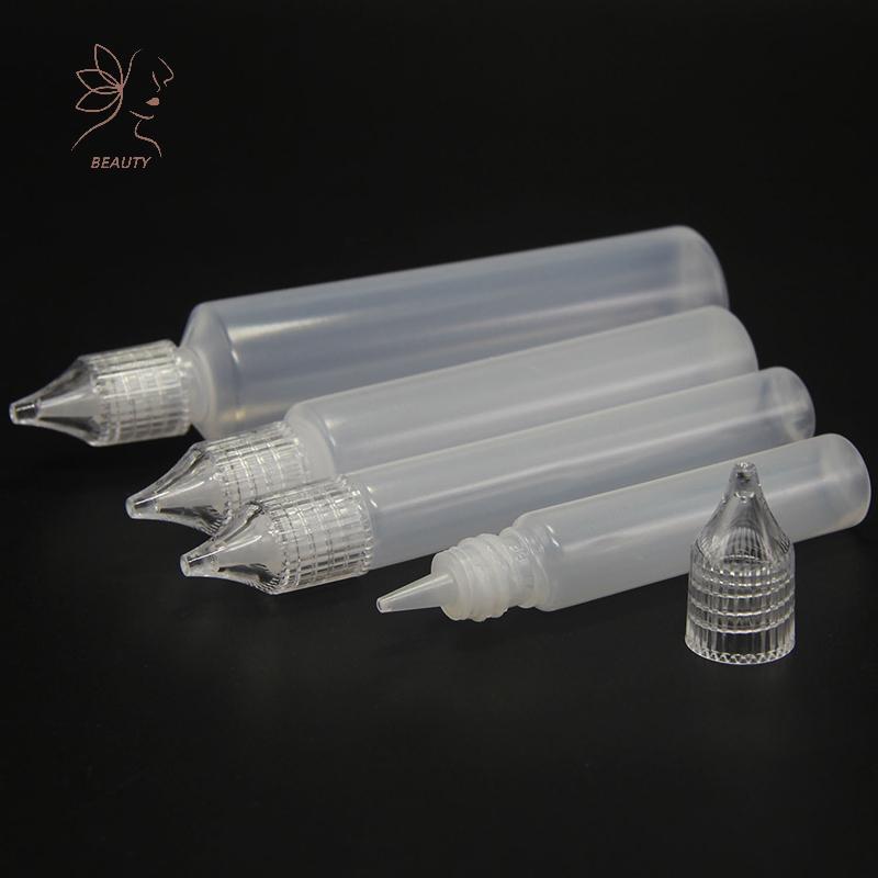 [maybeauty] 10/15/30/50ml ขวดหยดพลาสติกเติมขวดของเหลว 5 ชิ้นขวดเปล่ายาวปากการูปร่างขวดสําหรับหมึกเม็ดสีคอนเทนเนอร์ {TH} - รูปที่ 6