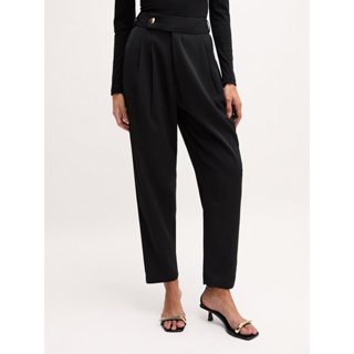 [Pomelo] กางเกงขายาวแต่งพลีท / Pleated Trousers