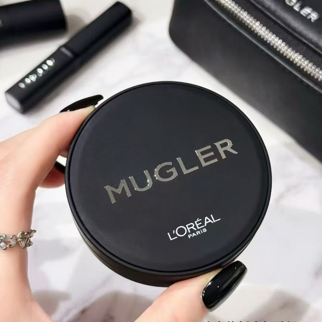 แป้งพัฟ cushion LOreal Black Fatty Air Cushion bb Cream ผิวมัน Kiss Mom คอนซีลเลอร์ควบคุมความมันติดท