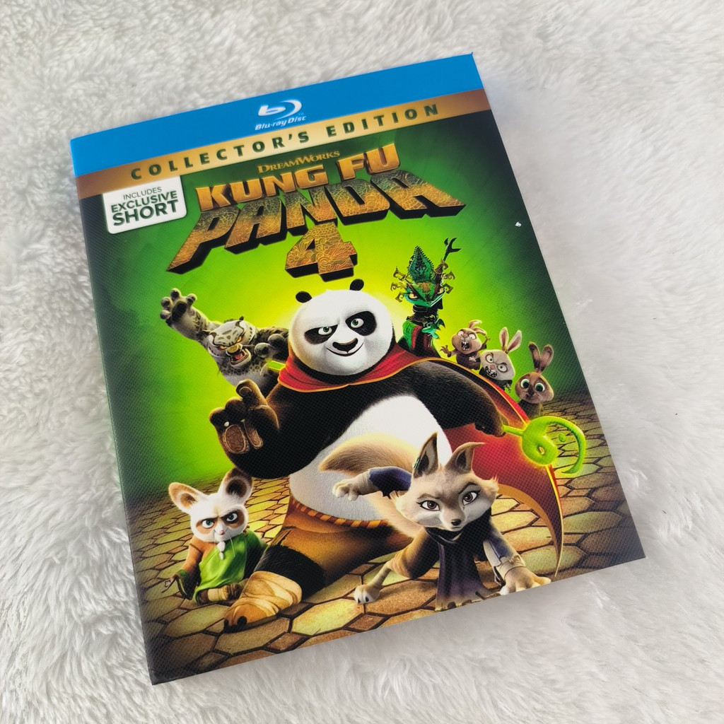 A654 ภาพยนตร์บลูเรย์ Kung Fu Panda 4 (2024) BD25 อังกฤษสเปนไทย C0103