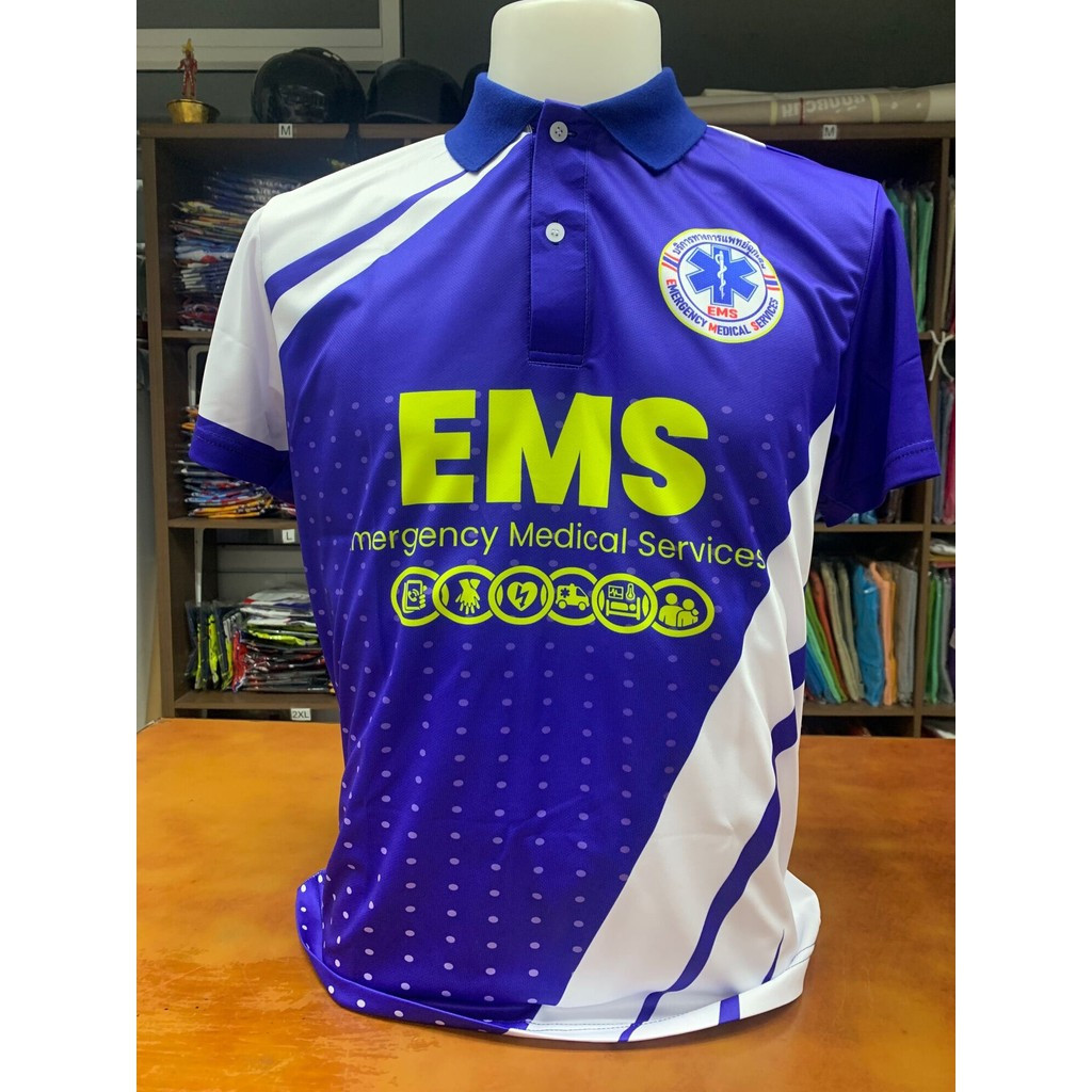 เสื้อโปโล EMS man ฤดูร้อน