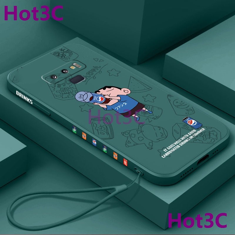 เคส For Samsung note 9 tpu KLXX ซิลิโคนเหลวคู่เคสโทรศัพท์แบบนิ่ม
