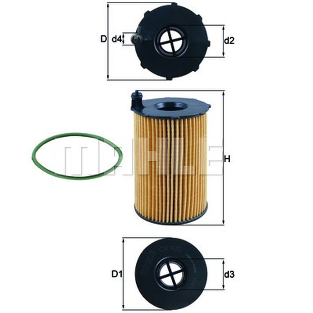 กรองเครื่อง AUDI A4 B8 A5 A6 C7 A7 A8 D4 Q5 Q7 CAYENNE MACAN PANAMERA 3.0 ดีเซล VW TOUAREG 3.0 V6