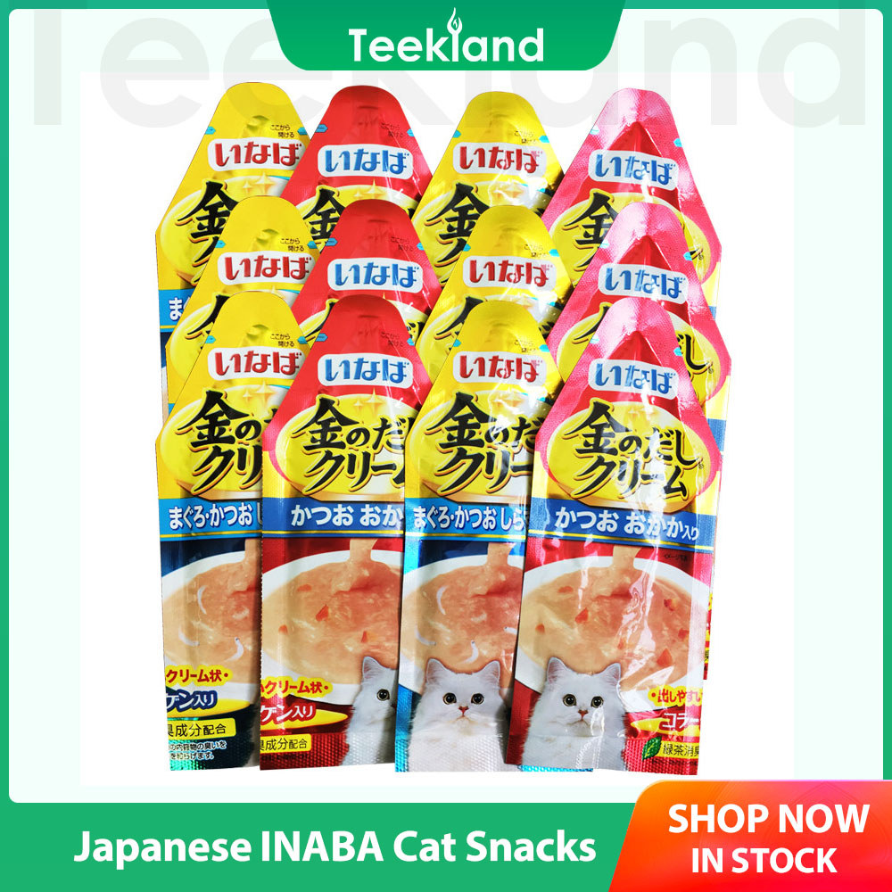 ขนมแมว INABA ของญี่ปุ่น Golden Flavour Nutrient Paste อาหารเปียกแมว