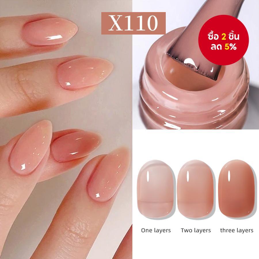 1 ชิ้น เจลเคลือบเล็บสีเนื้อ ขนาด 7.3 มล. เป็นที่นิยมในฤดูหนาวและคริสต์มาส เหมาะสําหรับของขวัญผู้หญิง